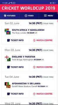 CRICKET W-C 2019 LIVE screenshot 3