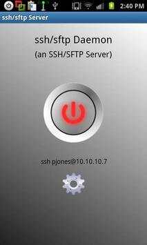 Rooted SSH/SFTP Daemon screenshot 1