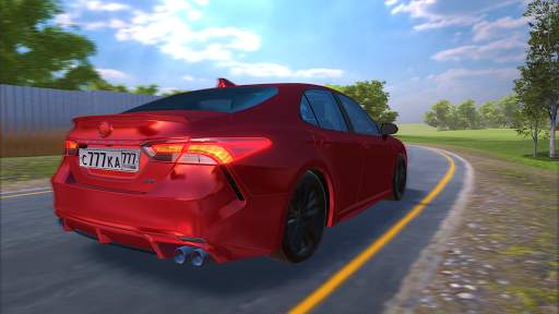 Camry Car Driving Simulator screenshot 4