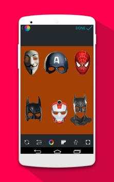 Heros-Heros Suit Masks Editor screenshot 5