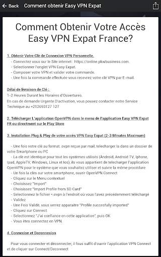 VPN Easy Expat France screenshot 11