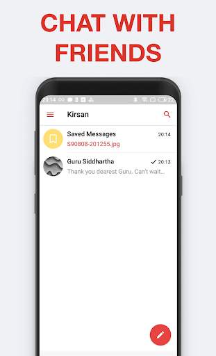 Kirsan Messenger screenshot 2