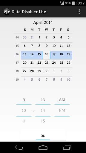 Data Disabler Lite screenshot 2