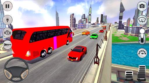 City Coach Bus Driver 3D Bus Simulator screenshot 1