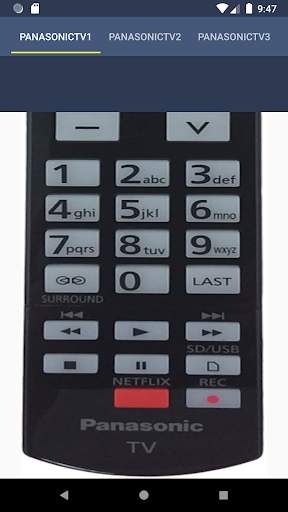 Remote Control for Panasonic T screenshot 3