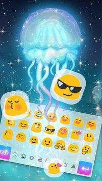 Star jellyfish keyboard theme screenshot 2