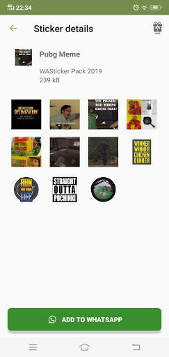  500 PUBG Stickers स्क्रीनशॉट 3