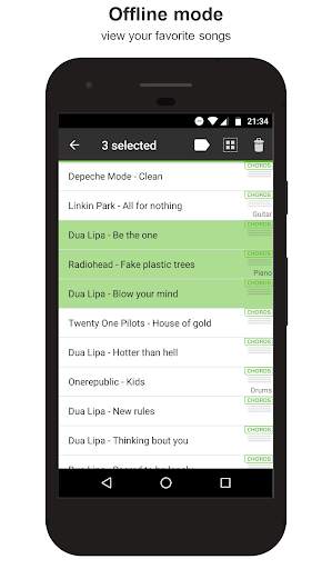 Guitar chords and tabs screenshot 4
