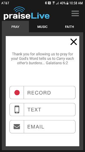 PraiseLive screenshot 3