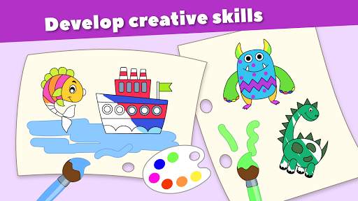 Kids Coloring Game for 2  year screenshot 4