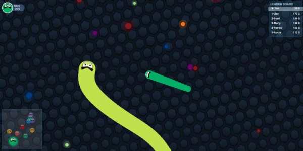 Angry Worms.io screenshot 4