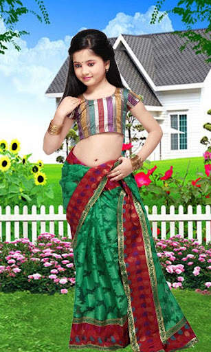 Kids Saree Photo Maker screenshot 14