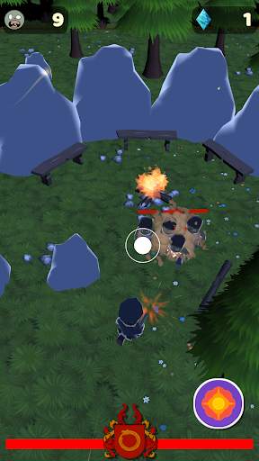 Overrun by Zombies - Zombie Shooter screenshot 3