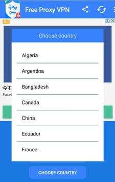 Free Proxy Vpn screenshot 1