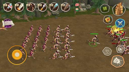 Trojan War: Spartan Warriors 1 تصوير الشاشة