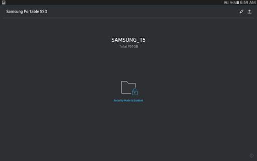 Samsung Portable SSD screenshot 6