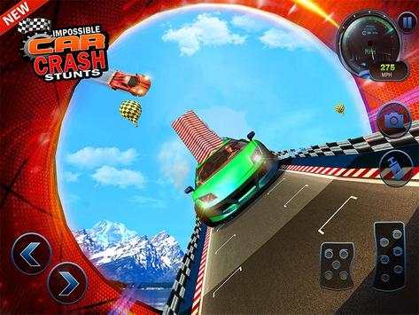 Impossible Car Crash Stunts - Car Racing Game screenshot 13