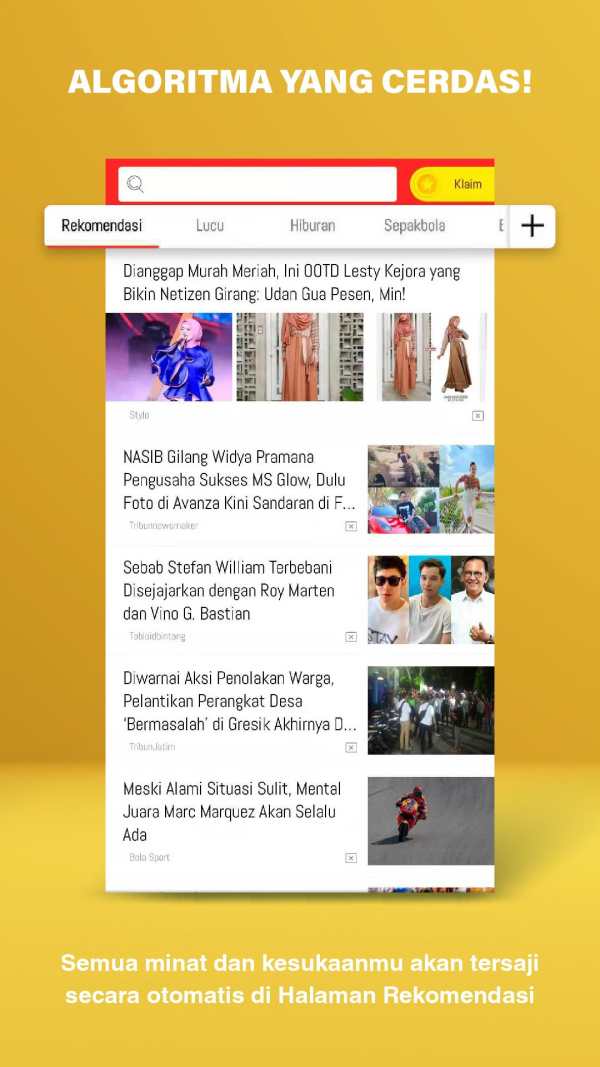 Baca Plus – Berita & Humor screenshot 2