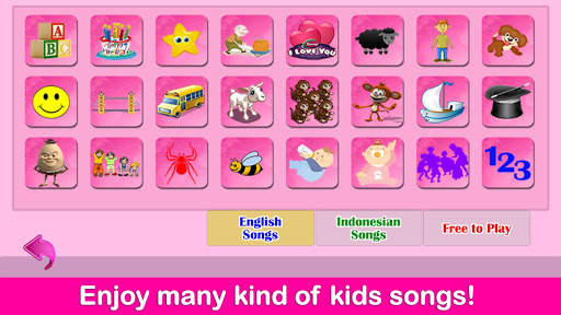 Kids Pink Piano Music & Songs screenshot 5