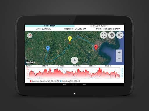 Speedometer GPS Pro screenshot 1