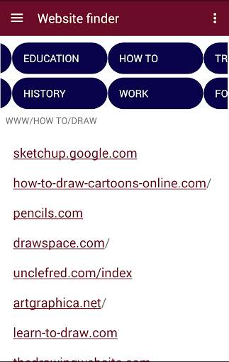 Website Finder screenshot 6