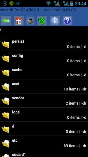 File manager for Android screenshot 1