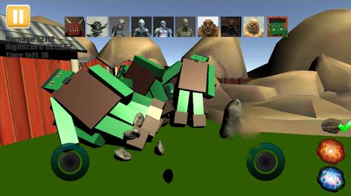 Ragdoll Monster Sandbox- Free ragdoll physics game screenshot 1