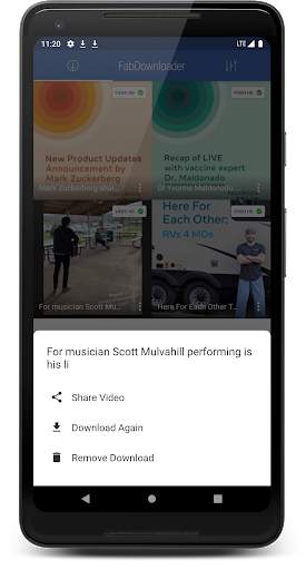 FabDownloader - Video Downloader for Facebook screenshot 6