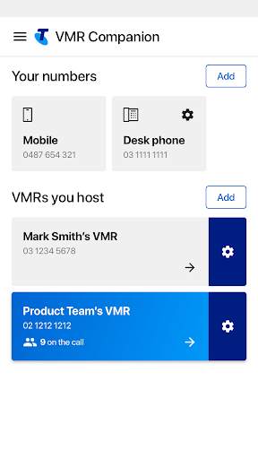 VMR Companion by Telstra screenshot 1