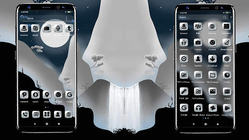 Snowy Mountain Launcher Theme screenshot 4