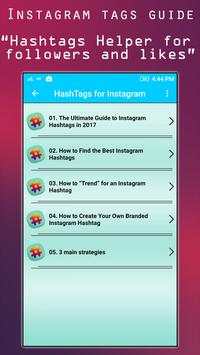 Top Tags for Instagram Likes : Likes for Instagram screenshot 1