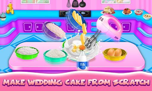 Wedding Cake Maker Girl Games screenshot 6