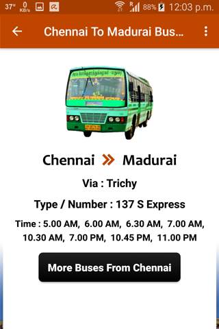 Chennai Bus Info screenshot 2