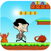 Super Adventure Mr Pean Ben Run icon