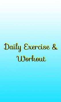 Daily Exercise & Workout screenshot 1