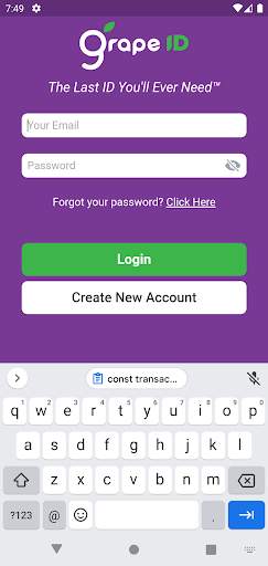 Grape ID™ — The "Freedom App" screenshot 1