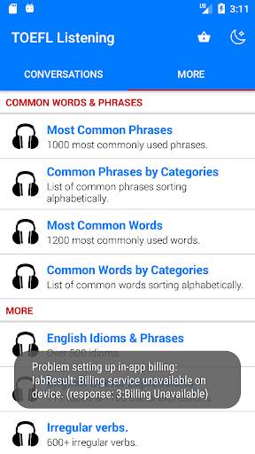 TOEFL Listening screenshot 4