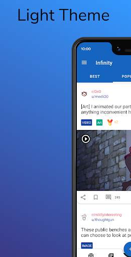 Infinity for Reddit screenshot 2