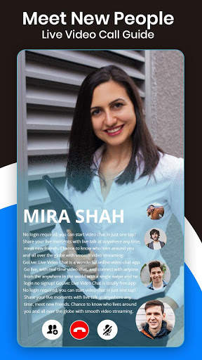 Meet New Pople, Live Video Call Guide screenshot 3