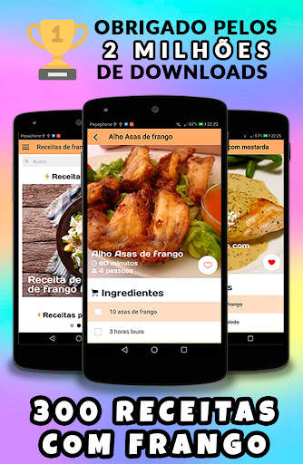 Receitas de frango screenshot 1