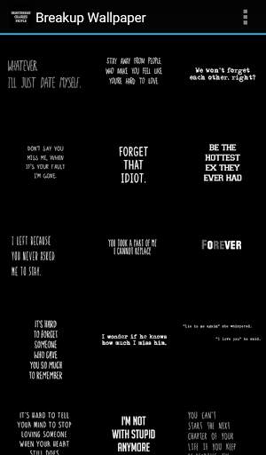 Breakup Wallpaper screenshot 2