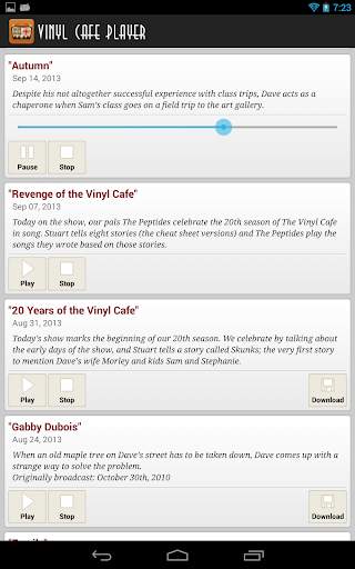 Vinyl Cafe Player screenshot 4