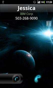 Rocket Caller ID Space Theme screenshot 2