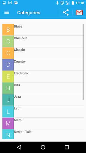 Nomy : Shoutcast RadIO Media Player screenshot 6
