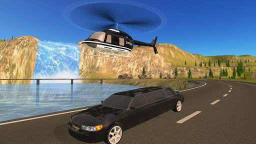 Police Helicopter Flying 5 تصوير الشاشة