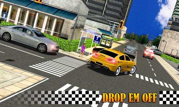Modern Taxi Driving 3D screenshot 4