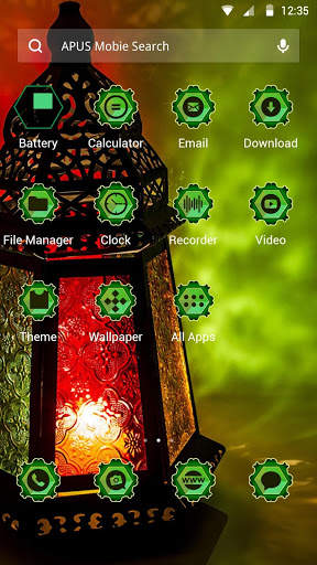 Terror-APUS Launcher theme screenshot 2