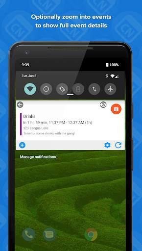 Calendar Notify - Widget, Lock and Status bar स्क्रीनशॉट 6