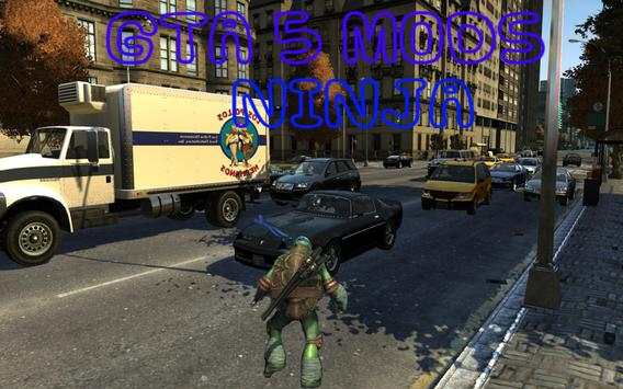 Your Turtle GTA Mods Run Ninja screenshot 1