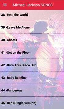 Michael Jackson Songs Offline ( Without internet ) screenshot 3